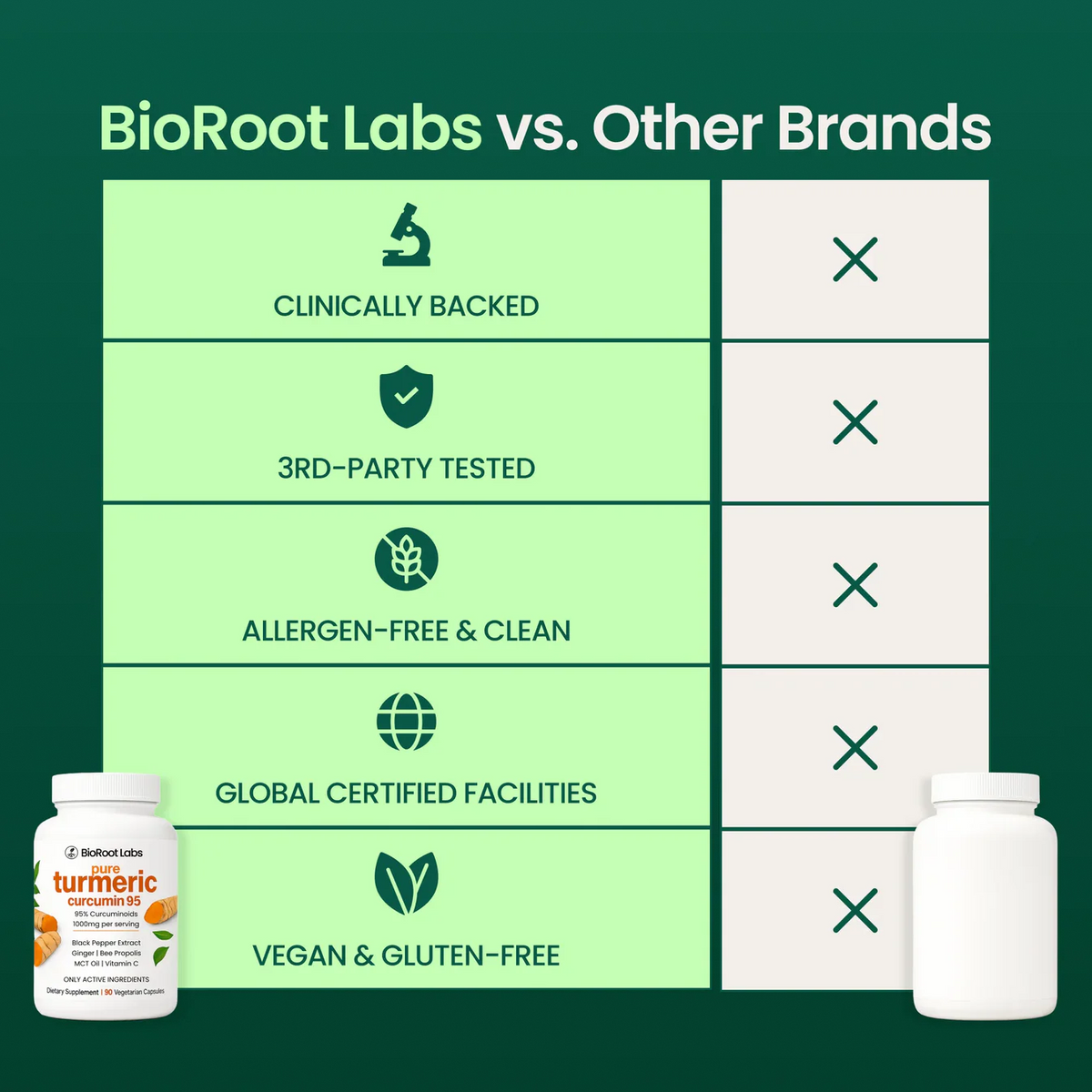 BioRoots Turmeric Curcumin